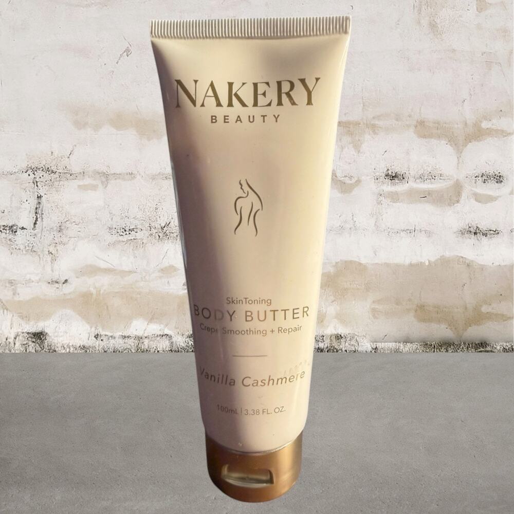 Nakery Beauty SkinToning Body Butter in the Vanilla Cashmere NEW